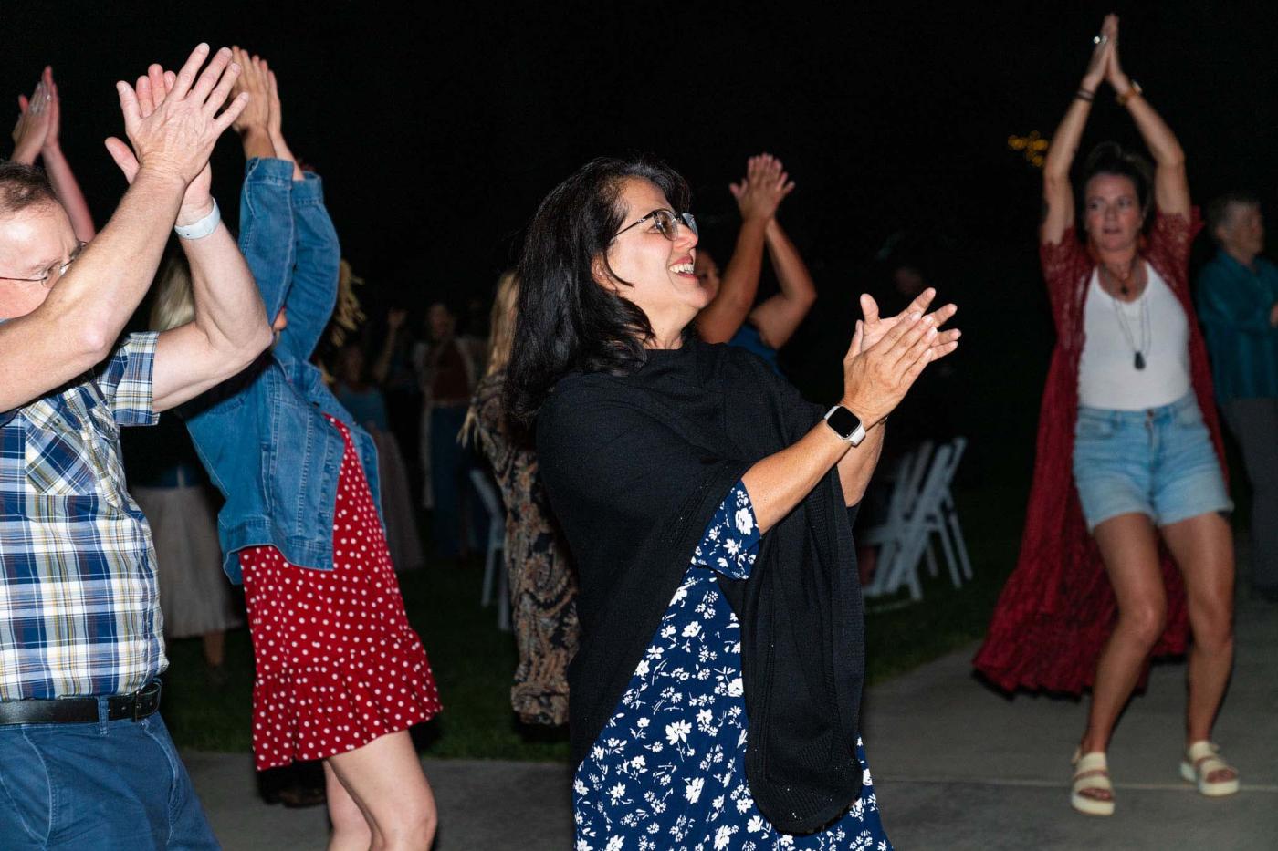 People dancing