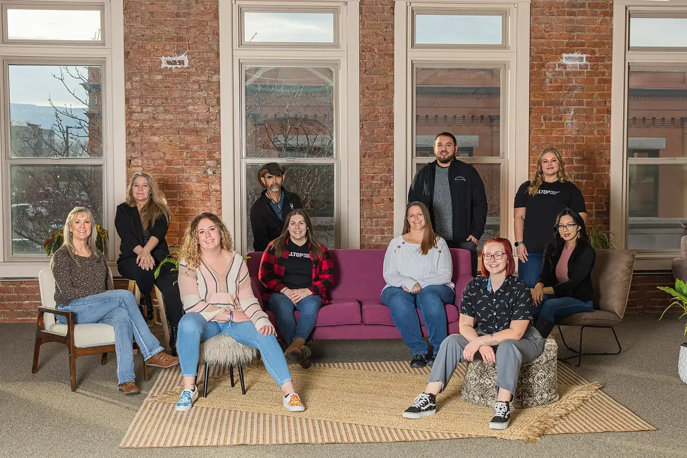 Photo of the staff at Hilltop