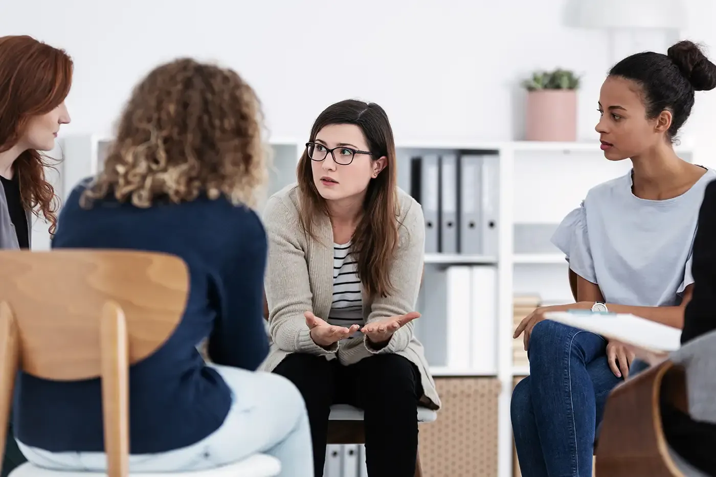 Photo of a support group